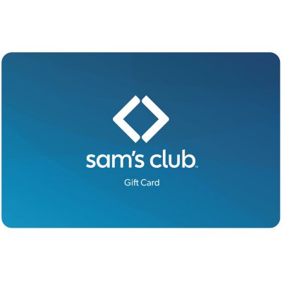 Sam's Club Everyday Blue Gift Card - Various Amounts