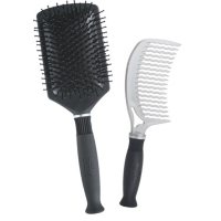 KareCo Professional Comb & Paddle Brush Hair Brush Set