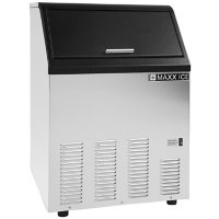 Maxx Ice Freestanding Icemaker in Stainless Steel (130 lbs.)