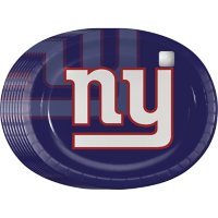 NFL Paper Platter Plates, 10" x 12" (55 ct.) (Choose Your Team)