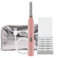 Spa Sciences SIMA Sonic Dermaplaning Tool 2-in-1 Women's Facial Exfoliation & Hair Removal System, Choose Your Color