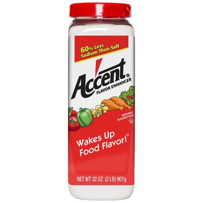 Accent Flavor Enhancer - 2 lb. canister by Accent [Foods] (Pack of 6)