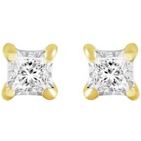 0.30 CT. T.W. Diamond Earrings in 14K Gold