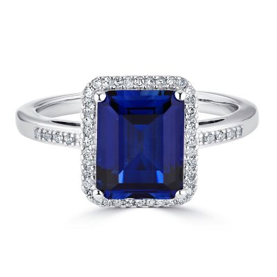 Lab created sapphire deals jewelry