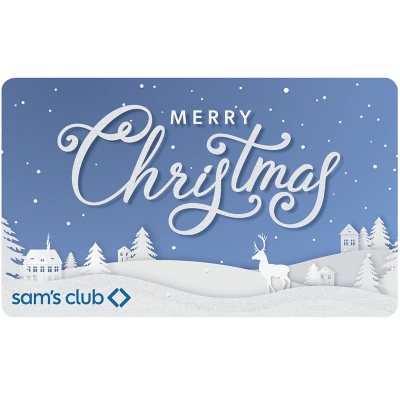 Sam's Club Gift Card (Merry Christmas) - Various Amounts - Sam's Club