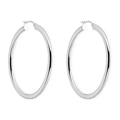 8-Pc. Set Earring Backs in White Plastic & 14K White Gold - White Gold