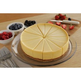 Suzy's Signature New York Style Cheesecake, 72 oz.