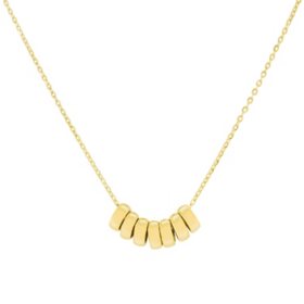 14K Yellow Gold Circle of Life Necklace