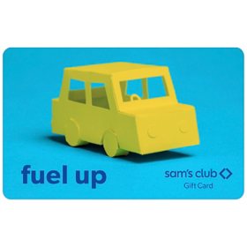 Sam's Club Fuel Up Gift Card, Various Amounts