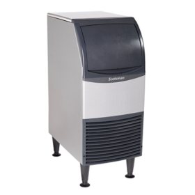 Scotsman 15" Wide Undercounter Ice Machine, Nugget Ice (80 lbs.)