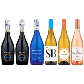 Member's Mark Light and Refreshing Wines (750 ml bottle, 6 pk.)