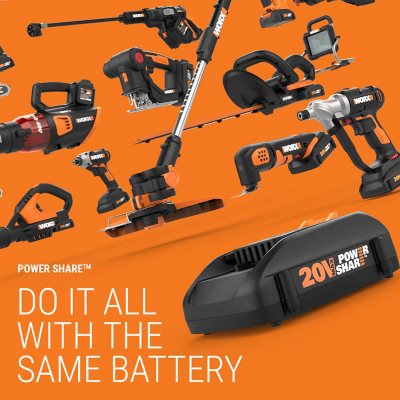 Worx 20V 2-Speed Leaf Blower Cordless with Battery and Charger, Blowers for  Lawn Care with Turbine Fan, Compact Lightweight Cordless Leaf Blower, WG547  – Battery & Charger Included