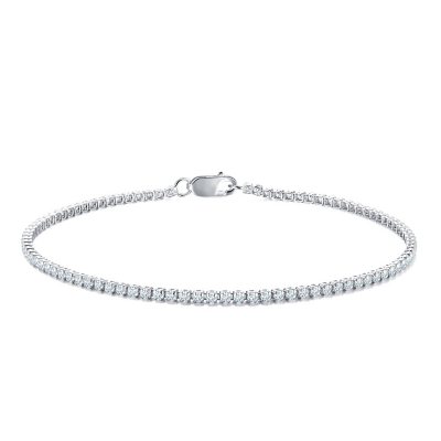 1.21 CT. T.W. Diamond Fashion Bracelet in 14K White Gold - Sam's Club