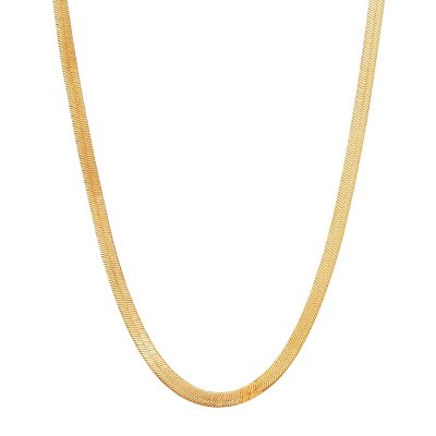 Real on sale herringbone necklace