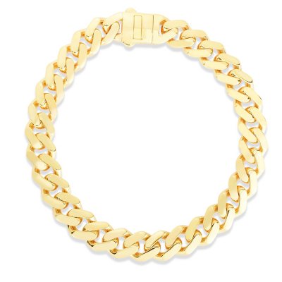 Men's Miami Cuban Link Bracelet in 14K Yellow Gold