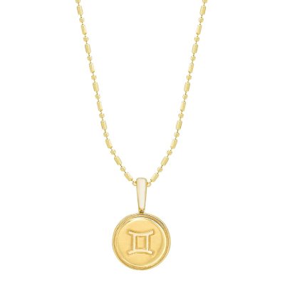 14K Gold Zodiac Sign Pendant S: buy online in NYC. Best price