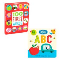 100 First Words & Toddler's World: ABC Book Bundle
