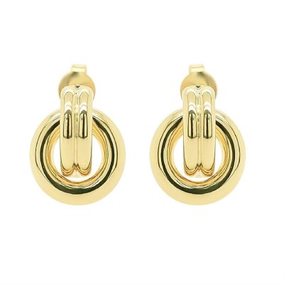 14K Yellow Gold Love Knot Stud Earrings - Sam's Club