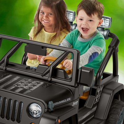 Power Wheels Jeep Wrangler 12-Volt Ride-On - Sam's Club
