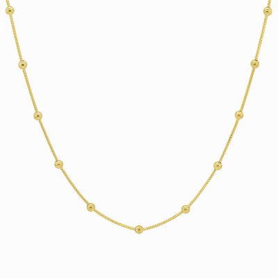 14k solid deals gold necklace