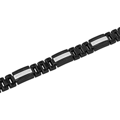 ★GOT7着用★関税込★BLACKPURPLE★Square Cubic Train Bracelet ☆GOT7着用☆関税込☆BLACKPURPLE☆Square Cubic Train Bracelet