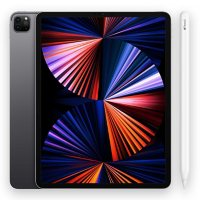 Apple iPad Pro 12" 128GB (Latest Model) with Wi-Fi (Space Gray) and Apple Pencil (2nd Generation)