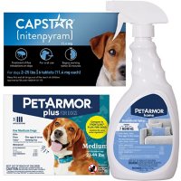 PetArmor Plus Capstar Flea & Tick Bundle for Medium Dogs, 23-44 lbs.