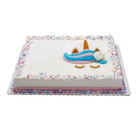 Enchanted Unicorn Half Sheet Cake