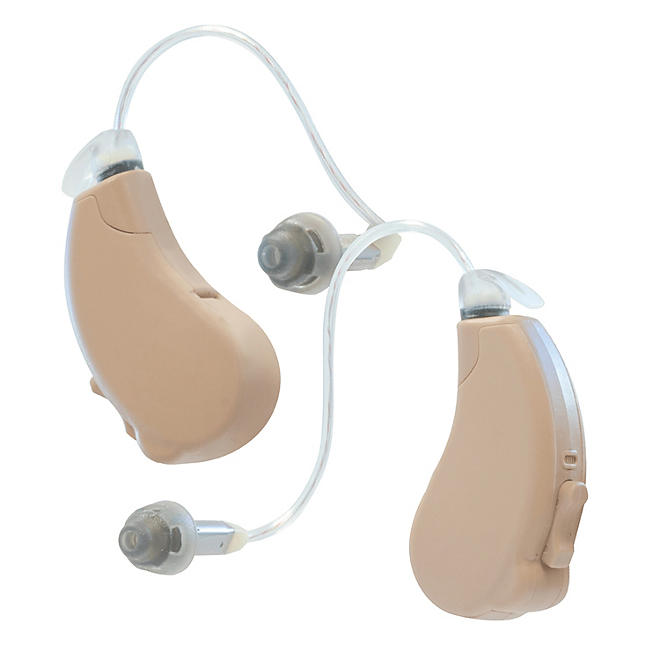 Lucid Hearing 96-Channel Bluetooth Behind-the-Ear Hearing Aids 