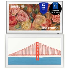 Samsung's 55" Class The Frame QLED 4K UHD Smart TV + 55" Modern Bezel