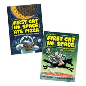 The First Cat in Space Bundle - Book 1 & 2 of 2, Paperback