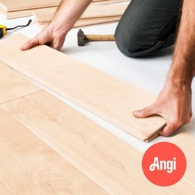Angi LVP Flooring Replacement and Haul Away Service