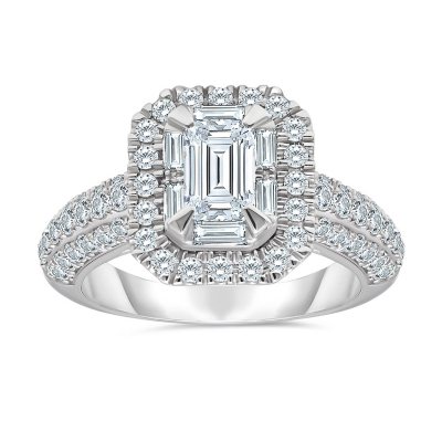 2.00 CT. T.W. Diamond Marquise Ring in 14K Gold (HI, I1) - Sam's Club