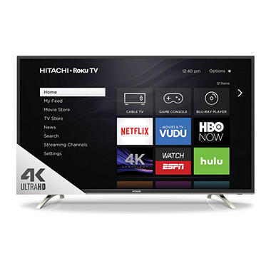 Hitachi 55R7 55″ 4k UHD TV with Roku