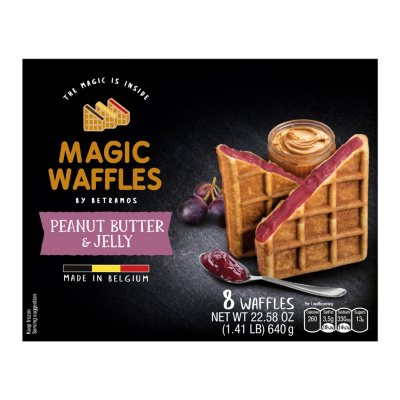 Magic Waffles Peanut Butter and Jelly Filled Waffles, Frozen (8 ct.) - Sam's  Club