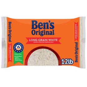 Ben's Original Enriched Long Grain White Parboiled Rice, 12 lbs.