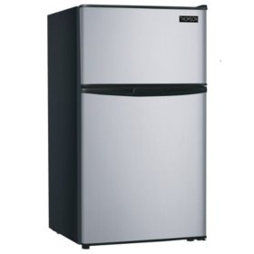 Mini Fridge on Wood Background. Minimal Composition Stock Image - Image of  open, fridge: 192869667