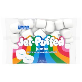 Jet Puffed Jumbo Marshmallow, 24 oz.