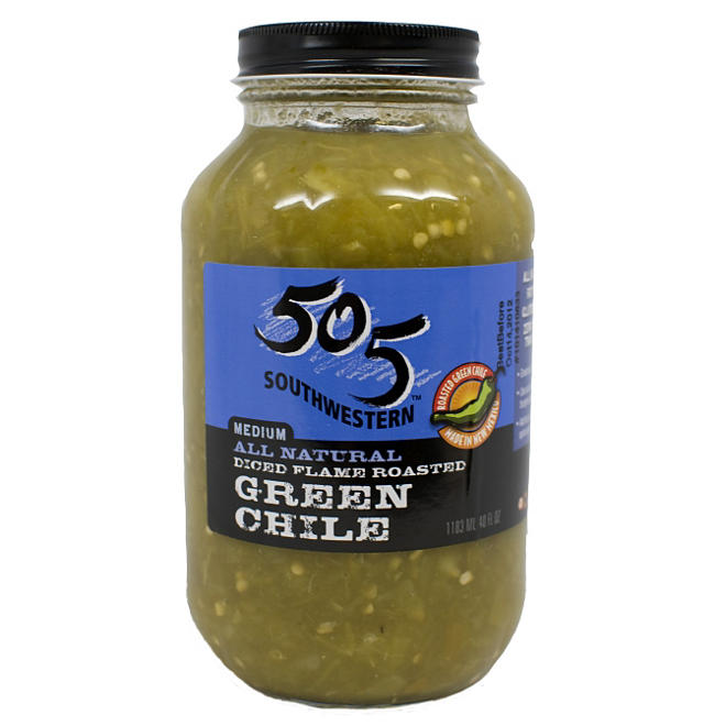 505 Roasted Green Chile 40oz.
