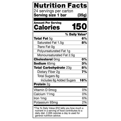 KIND Healthy Grains Bars, Dark Chocolate Chunk (24 ct.) - Sam's Club