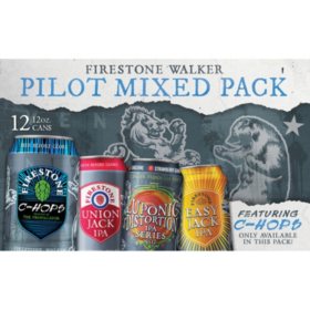 Firestone Walker Pilot Mixed Pack 12 fl. oz. can, 12 pk.