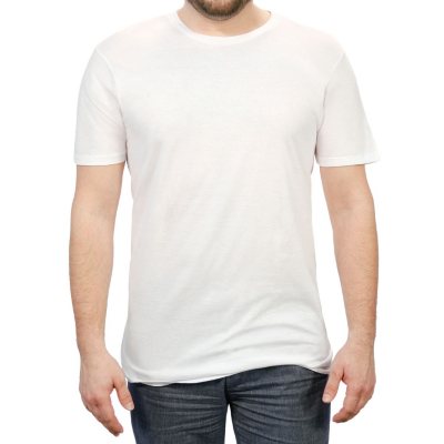 DKNY Men's 3 Pack Crew Neck Tee Shirt, White, Large at  Men's  Clothing store: Undershirts