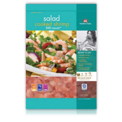 Salad Cooked Shrimp 300 count - Sam's Club