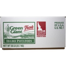 Baking Potatoes, Bulk Wholesale Case 50 lbs.