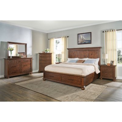 Coronado Aged Cherry Storage Bedroom Set Assorted Sizes Sam S Club