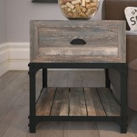 Elk Grove Rustic  End Table, Assorted Colors