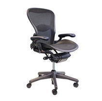Herman Miller Aeron Chair with Fully Adjustable Arms