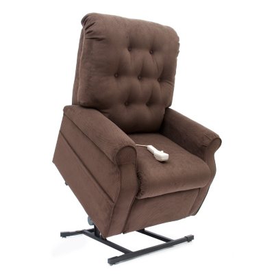 Mega Motion Easy Comfort LC-200 Power Recline and Lift Chair with Remote Control, Storage Pockets