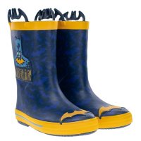 Western Chief  Boys' Waterproof Warm Faux Fur Lined Rubber Rain Boots 		