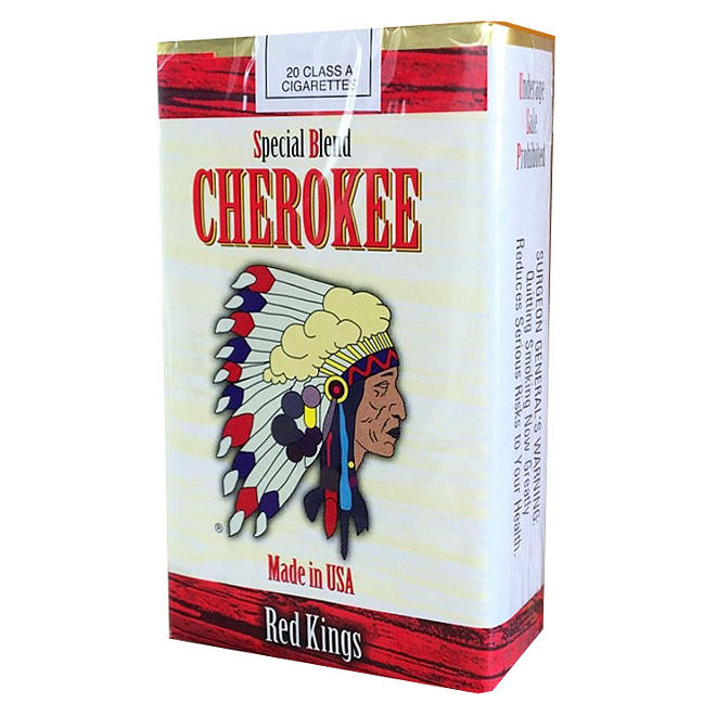 Cherokee Red Kings Soft Pack (20 ct., 10 pk.)